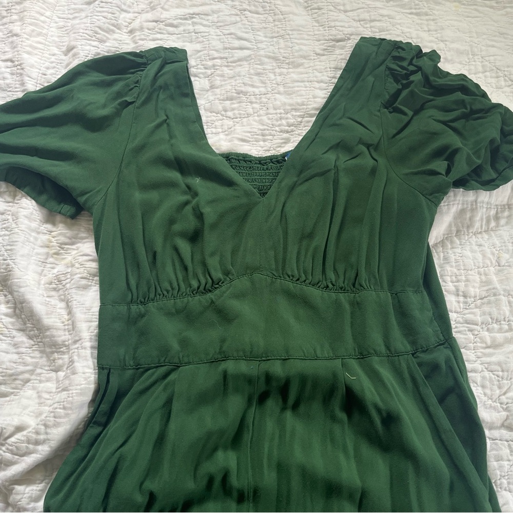 Elegant Green Jumpsuit